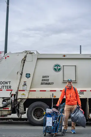 Portrait of Jaan, Community Cleanup PLG volunteer