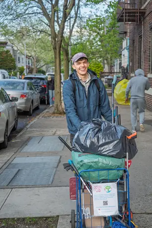 Portrait of Spencer, Community Cleanup PLG volunteer